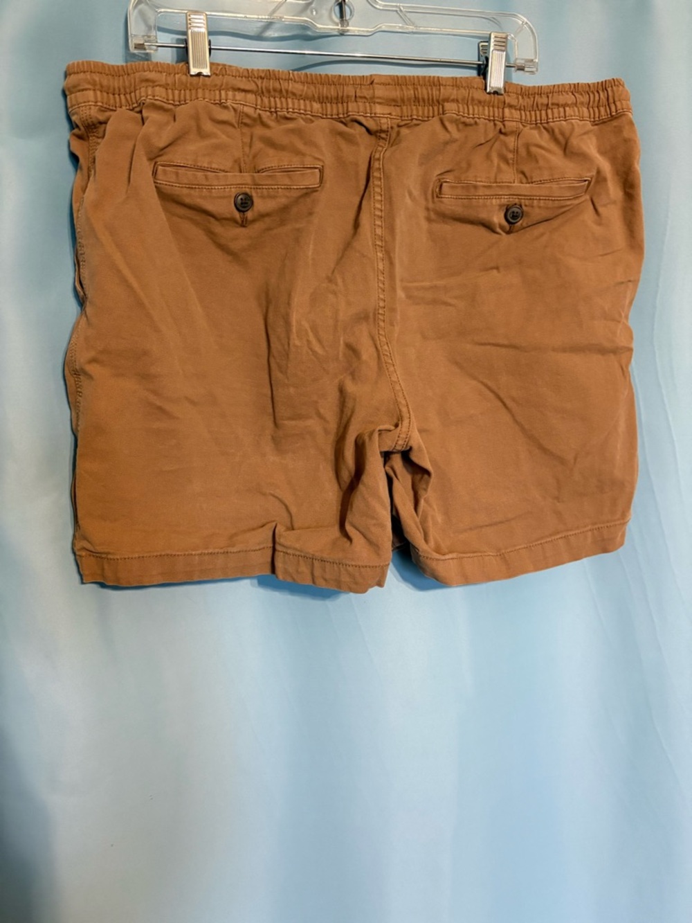 Goodthreads Men's Drawstring Shorts - Brown - Picture 3 of 3